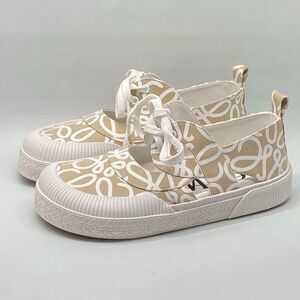 Loewe Cut-Out Platform Terra Vulca canvas Sneakers size 39